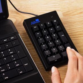 Truly Ergonomic - Best Mechanical Numeric Keypad for Data Entry - Big Large TAB - Cherry MX Mechanical Switches - USB - Numpad - Number Pad - macOS Mac OSX in Saudi Arabia