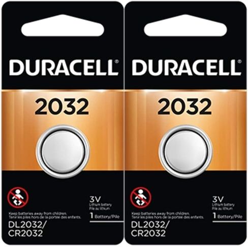 Duracell DL2032B2 | Lithium 3V CR2032 Battery (2 Pack) in Saudi Arabia