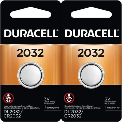 Duracell DL2032B2 | Lithium 3V CR2032 Battery (2 Pack) in Saudi Arabia
