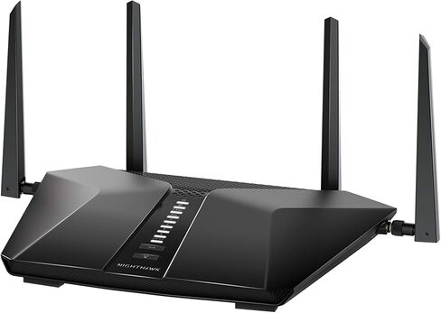 NETGEAR Nighthawk 5-Stream AX5 WiFi 6 Router (RAX43) � AX4200 Wireless Speed (Up to 4.2 Gbps) | 2,000 sq. ft. Coverage (Renewed) in Saudi Arabia