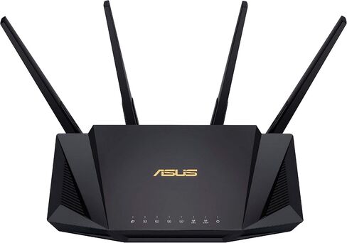 ASUS RT-AX58U Dual Band WIFI Router (RT-AX3000) (Renewed) in Saudi Arabia