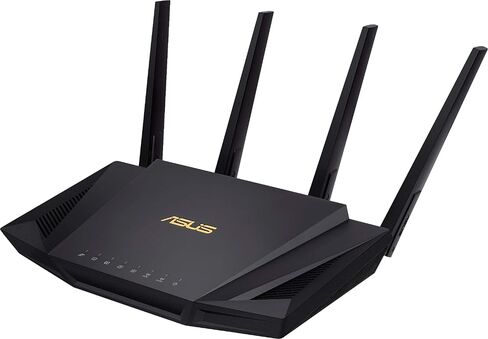 ASUS RT-AX58U Dual Band WIFI Router (RT-AX3000) (Renewed) in Saudi Arabia