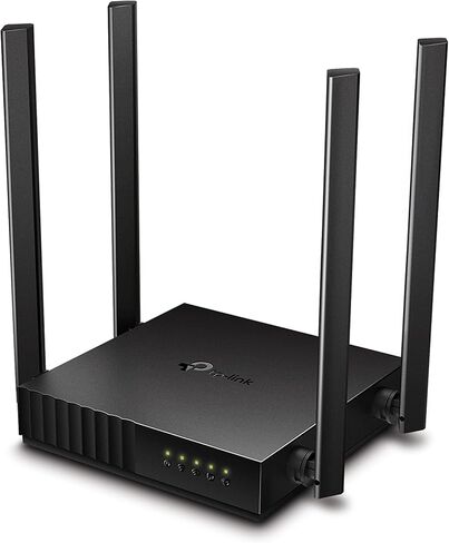 TP-Link Archer C54 | AC1200 MU-MIMO Dual-Band WiFi Router| Works with All Home Internet Providers (Renewed) Black in Saudi Arabia