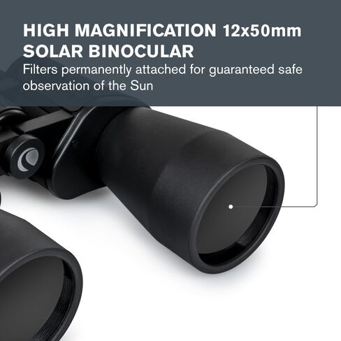 Celestron EclipSmart Safe Solar Eclipse Binoculars – Large Aperture 12x50 in Saudi Arabia