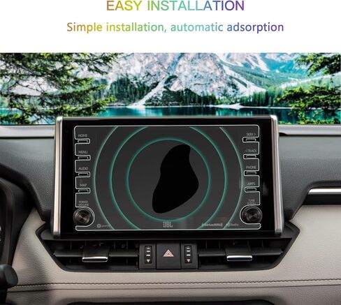 SKTU for 2026 Toyota RAV4 Screen Protector 12.9 Inch for 2026+ Toyota RAV4 (XSE/Limited) 12.9-Inch Infotainment Touchscreen [Ultra HD, Anti Glare&Scratch, 9H Hardness] 2026 RAV4 Accessories Tempered Glass Screen Cover in Kuwait