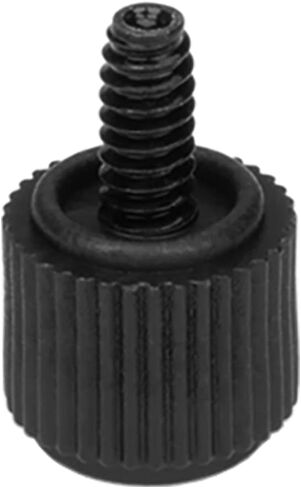 Xcotro 10 قطع 6#-32 براغي إبهام 6-32 برغي خيط مع رأس فيليبس لغطاء علبة الكمبيوتر الشخصي DIY / مزود الطاقة / فتحات PCI / محركات الأقراص الصلبة (أسود) in Kuwait