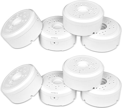 Universal Junction Box for Bullet Security Camera,Dome Camera Junction Box Mount Bracket, Indoor/Outdoor Wall Ceiling Mount Hide Cable Junction Base Boxes for Reolink Solar Panel (4pcs) in Saudi Arabia