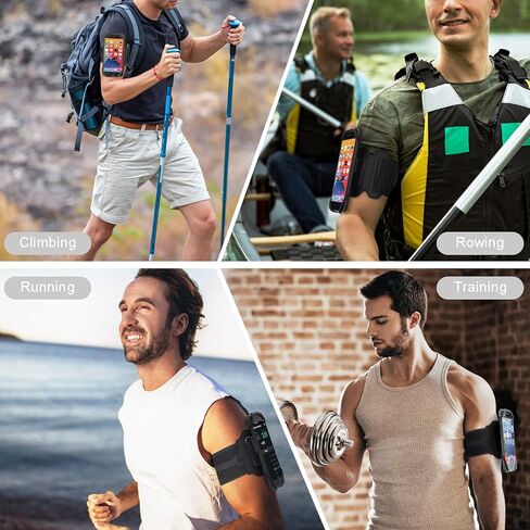 Armband Case Running Phone Holder 360° Rotatable Hiking Rowing Mountaineering Biking Phone Arm Band for iPhone 14 13 12 11 Pro Max Mini SE Xs XR X 8 7 Plus Samsung LG Google Pixel Motorola in Saudi Arabia
