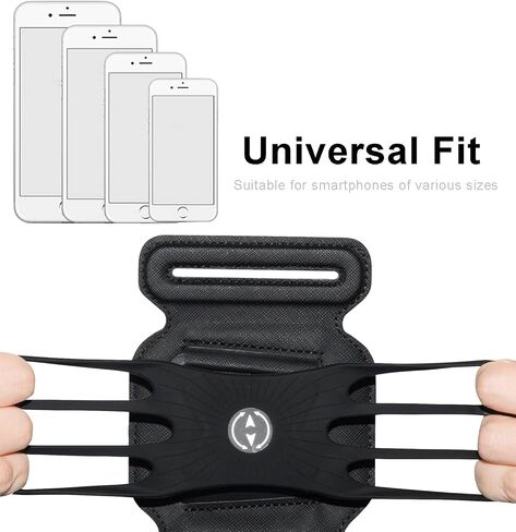 Armband Case Running Phone Holder 360° Rotatable Hiking Rowing Mountaineering Biking Phone Arm Band for iPhone 14 13 12 11 Pro Max Mini SE Xs XR X 8 7 Plus Samsung LG Google Pixel Motorola in Saudi Arabia