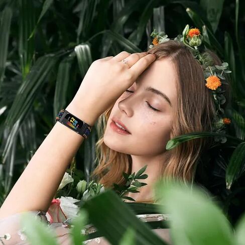 [6 عبوات] أربطة متوافقة مع Fitbit Charge 5 Bands للنساء والرجال وقابل للتعديل من النايلون المضفر القابل للتمدد وحزام رياضي بديل لسوار Fitbit Charge 5 المتقدم للياقة البدنية والصحة in Kuwait