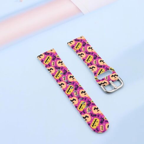 Jolook Snowflake Band for Fitbit Versa 4/3, Waterproof Sport Silicone Replacement bands Straps Compatible with Fitbit Versa 4/3 and Sense/Sense 2 - Christmas Snowflake in Kuwait