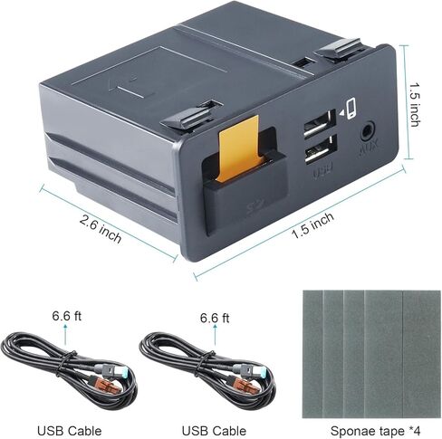 IYING CarPlay Android Auto Adapter for Mazda 2014-2021, Compatible with Mazda 2/3/6/CX3/CX5/CX9/MX5 Android Auto Apple CarPlay Retrofit Kit Car Play Adapter in Kuwait