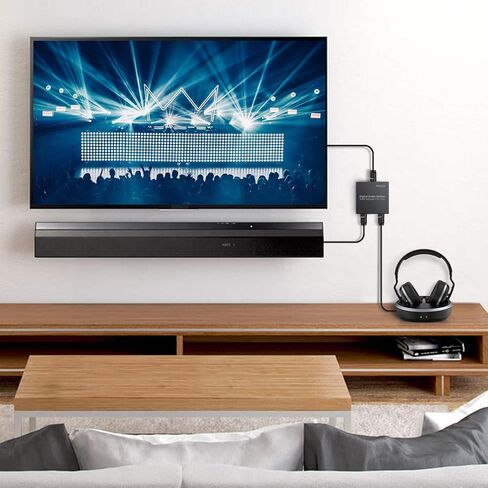 مقسم الصوت البصري الرقمي PROZOR 5.1CH 1 x 3 SPDIF Toslink Splitter يدعم LPCM 2.0/DTS مع كابل بصري لمشغلات STB VHS VCR Blue-Ray DVD ومضخم الطاقة HDTV in Kuwait