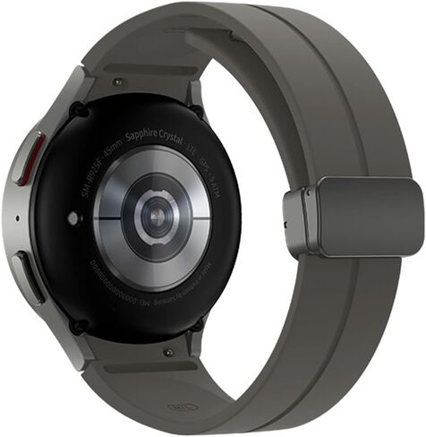 SAMSUNG Galaxy Watch 5 Pro (45mm,WIFI + 4G LTE) 1.4'' Super AMOLED Smartwatch GPS Bluetooth with Sleep Coaching,Bioactive Sensor,Water Resistant R925U (Fast Charger Bundle,Black Titanium) (Renewed) in Kuwait