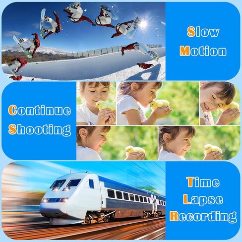 كاميرا رقمية 4K تحت الماء مع بطاقة 32GB 48MP مقاومة للماء، كاميرا رقمية فائقة الدقة 4K مقاومة للماء، كاميرا نقطة واطلاق النار تحت الماء للغطس والغوص والسفر (اسود) in Kuwait