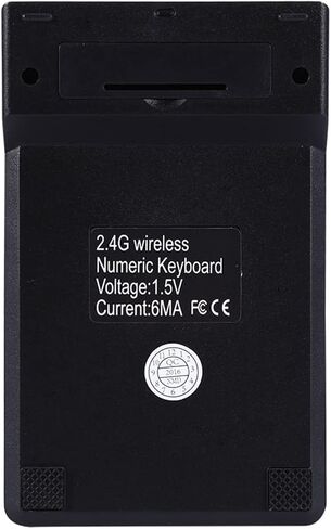 يويديسو كيبورد لاسلكي رقمي للابتوب 2.4G بخاصية النوم التلقائي و18 مفتاحا مع مستقبل USB صغير للابتوب والكمبيوتر المكتبي وسيرفس برو والكمبيوتر الشخصي in Kuwait