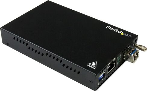 StarTech.com محول وسائط ألياف LC أحادي الوضع (SM) لشبكة 10/100/1000 - 40 كم - جيجابت إيثرنت - 1310 نانومتر - مع جهاز إرسال واستقبال SFP (ET1000S40LC2) in Saudi Arabia
