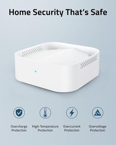 بطارية احتياطية eufy لـ HomeBase 2، مصدر طاقة مستمر في حالات انقطاع التيار الكهربائي وحالات الطوارئ، بطارية احتياطية لنظام الأمان eufy، متوافقة مع eufy Homebase 2، بطارية إضافية وحماية in Kuwait
