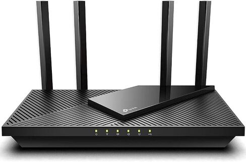 TP-Link WiFi 6 Router AX1800 Smart WiFi Router (Archer AX21) – Dual Band Gigabit Router, Compatible with Alexa - A Certified for Humans Device (Renewed) in Saudi Arabia