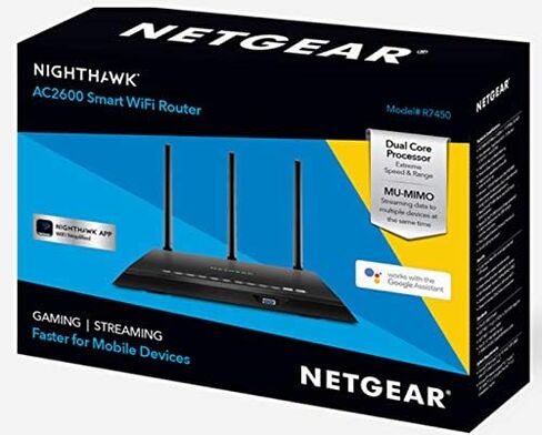 NETGEAR Nighthawk AC2600 Smart WiFi Router (R7450) in Saudi Arabia