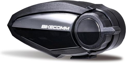 BIKECOMM BK-S2 سماعة رأس بلوتوث للدراجات النارية (مرآة مزدوجة سوداء) - نظام اتصال داخلي جماعي متعدد المهام - مشاركة الموسيقى - إلغاء الضوضاء - ميكروفون للاتصال الصوتي in Kuwait