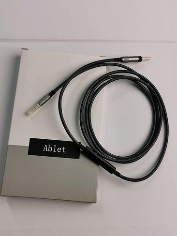 ABLET Audio Replacement Cable with in-Line Mic Remote Volume Control Only Compatible with Audio Technica ATH-M50x, ATH-M40x, ATH-M70x Headphones and Samsung Galaxy Huawei Android in Saudi Arabia