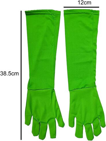 7Tek Green Screen Bodysuit Chromakey Body Suit Green Men Clothes Backdrop with Gloves for Photography Photo Film Video Invisible Effect (L:170CM, Green) in Saudi Arabia