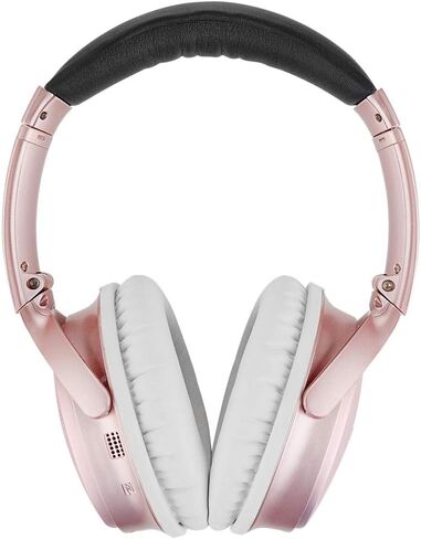 جيكريا شريط راس من الجلد البروتيني متوافق مع بوز كوايت كومفورت 35 ii جيمنج، QC35 II، QC35، QC25، QC SE، شريط بديل لسماعات الرأس، قطعة اصلاح غطاء راس سماعة الراس (اسود) in Saudi Arabia