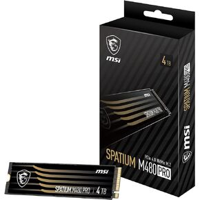 msi SPATIUM M480 PRO PCIe 4.0 NVMe M.2 4TB Internal SSD PCIe Gen4 NVMe (SPATIUM M480 PRO PCIe 4.0 NVMe M.2 4TB) in Saudi Arabia