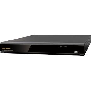 Seco-Larm DRN-116-4TB Enforcer 16-Channel 4K Network Video Recorder, 4TB HDD, Compatible with up to 8MP (4K) IP Cameras, Plug-and-Play, Supports up to 2 HDDs, Tri-Stream Encoding, 8 Sensor Inputs in Kuwait