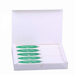 Etayson Fiber Optic Cleaner,Fiber Optic connectors Cleaning,Fiber Optic Cleaner Pen with 800+ Cleans Push Type (1.25mm LC/MU 5PCS)