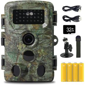 كاميرا Musonic Trail، كاميرا ألعاب بدقة 36 ميجابكسل 1080 بكسل مع رؤية ليلية، حركة وقت التشغيل 0.2 ثانية، عدسة كاميرا عريضة 120 درجة، كاميرا صيد مقاومة للماء IP66 لمراقبة الحياة البرية في الهواء الطلق in Kuwait