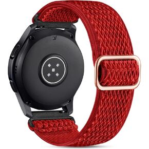 Easuny 22mm Watch Bands Compatible for Samsung Galaxy Watch 3 45mm Band/Galaxy Watch 46mm/Gear S3 Frontier, Stretchy Adjustable Elastic Nylon Woven Loop Wristband for Men Women in Kuwait