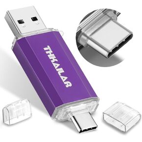 Thkailar USB C Flash Drive 256GB for Android Phone,Mac Pro,PC in Saudi Arabia