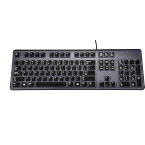 Keyboard Cover for Dell KB212-B & Dell KB4021 2GR91 Keyboard, Dell KB212-B KB4021 2GR91 Keyboard Accesseries, Dell KB212-B Keyboard Skin Protector - Black
