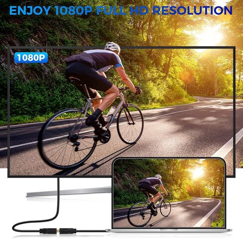 HDMI Female to DVI Male Adapter (2 Pack)，Bi-Directional DVI Male to HDMI Female Connector, Support 1080P Full HD Compatible for Roku, Xbox One, PS5，PS4, Blue-ray DVD, A/V Receivers-0.6ft in Kuwait
