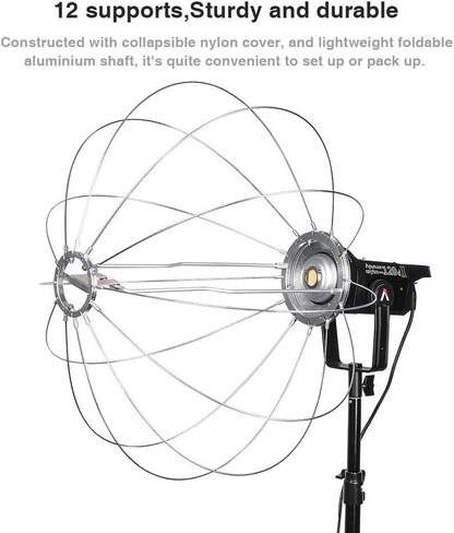 Aputure Lantern Softbox Soft Light Modifier,26inch, Quick-Setup Quick-Folding Aputure Space Light Upgraded for Aputure 300D Mark II 120D 120T 120D Mark II 300X and Other Bowens Mount Light in Saudi Arabia