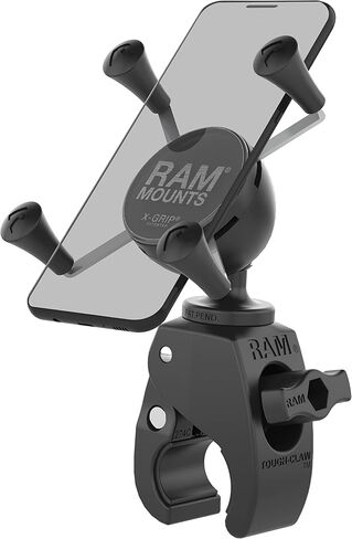 RAM Mounts X-Grip Small Phone Mount with RAM Snap-Link Tough-Claw RAM-HOL-UN7-400U for Motorcycle, ATV/UTV, Bike in Saudi Arabia