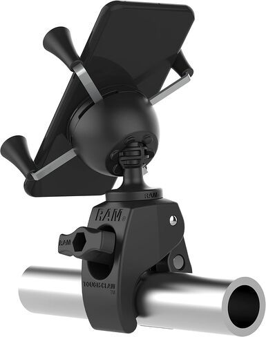 RAM Mounts X-Grip Small Phone Mount with RAM Snap-Link Tough-Claw RAM-HOL-UN7-400U for Motorcycle, ATV/UTV, Bike in Saudi Arabia