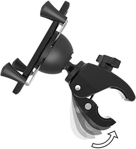 RAM Mounts X-Grip Small Phone Mount with RAM Snap-Link Tough-Claw RAM-HOL-UN7-400U for Motorcycle, ATV/UTV, Bike in Saudi Arabia