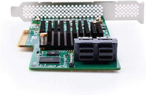 H!Fiber 6G External PCIe Controller Card, SAS/SATA HBA Host Bus Adapter, SAS 2008 Chip, PCIE X8, 2X SFF-8088 Ports,Same as 9200-8E in Kuwait