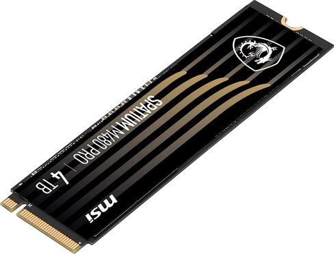 MSI SPATIUM M480 PRO PCIe 4.0 NVMe M.2 4TB Internal SSD PCIe Gen4 NVMe (SPATIUM M480 PRO PCIe 4.0 NVMe M.2 4TB) in Saudi Arabia