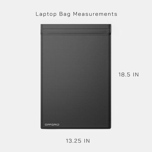 OFFGRID Cell Phone Faraday Bags - Premium EMP Proof Faraday Bags - Device Shielding Data Security for Signal Blocking & Anti-Spy Protection. Faraday Bags for Cell Phones, Tablets and Laptops in Kuwait