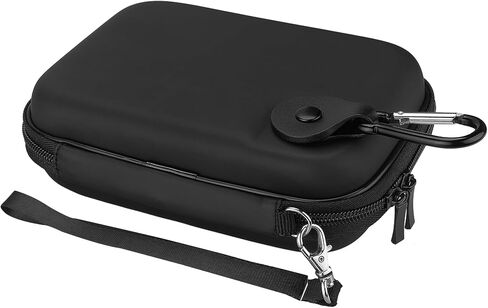 Lacdo Hard Drive Carrying Case for Toshiba Canvio Basics/Canvio Flex/Advance/Gaming Portable External Hard Drive 1TB 2TB 3TB 4TB 2.5 inch HDD EVA Shockproof Travel Bag, Black+Gray in Kuwait