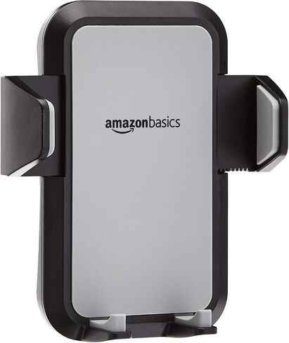Amazon Basics Universal Smartphone Holder for Car Air Vent, Grey in Saudi Arabia