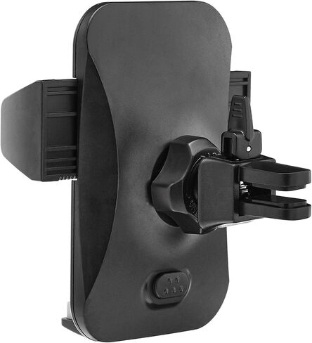 Amazon Basics Universal Smartphone Holder for Car Air Vent, Grey in Saudi Arabia