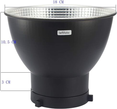 7inch/ 18cm Standard Reflector Diffuser Lamp Shade Dish for Bowens Mount Studio Light Strobe Flash in Saudi Arabia