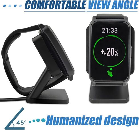 Charger Stand Compatible with Huawei Band 6, Huawei Watch Fit, Huawei4X, Honor Band 6,Honor Watch ES,Replacement USB Charger Cable Fit for Honor Smartwatch in Kuwait