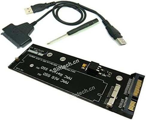 Sintech 26pin to SATA Adapter with USB3.0/Type C SATA Cable,Compatible with SSD from MacBook Air Pro 2012 Year (NOT fit SSD from 2013-2015 Year) in Kuwait