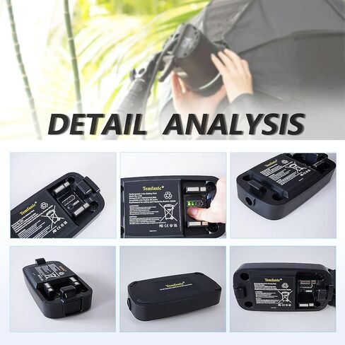 Temfanic Replacement Li-ion Battery for 100396 Compatible with Profoto B2 Camera Flash 14.4 V 3000 mAh/43 Wh in Kuwait